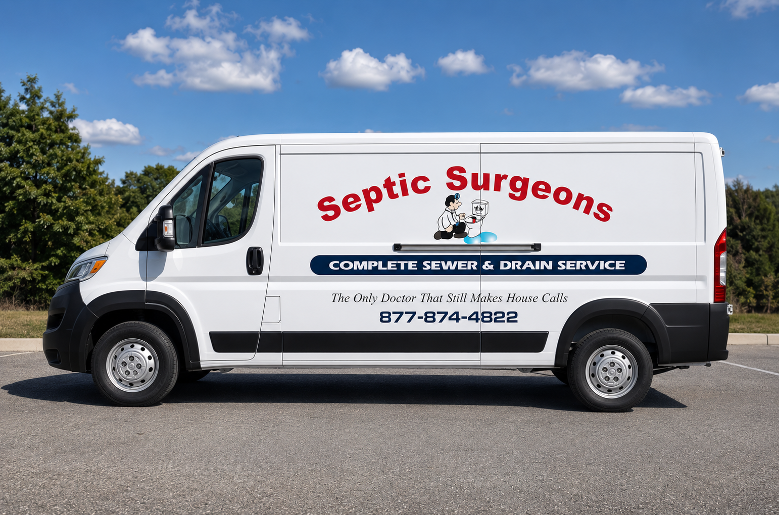 Septic Surgeons service van